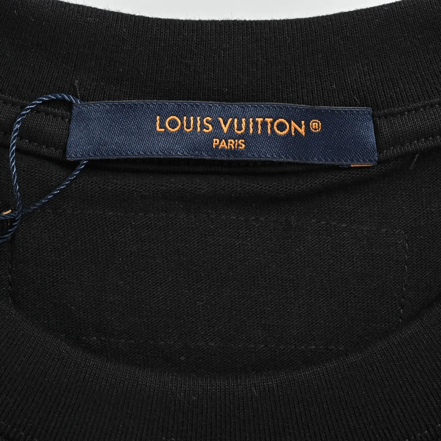 Louis Vuitton/Louis Vuitton colorful letter foam printed short sleeves